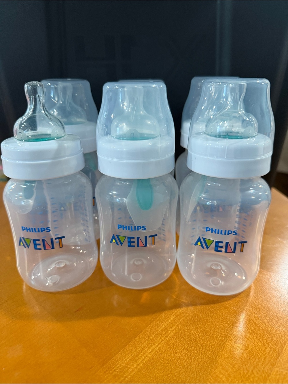 Philips Avent Anti-Colic 9 oz Plastic Baby Bottles (Set of 6)